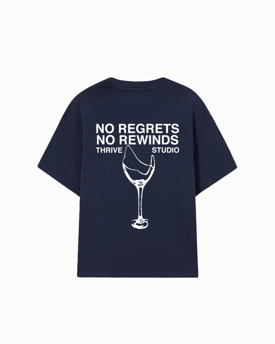 Polo No Regrets No Rewinds Navy
